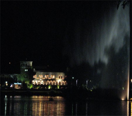 Chateau Du Lac by night